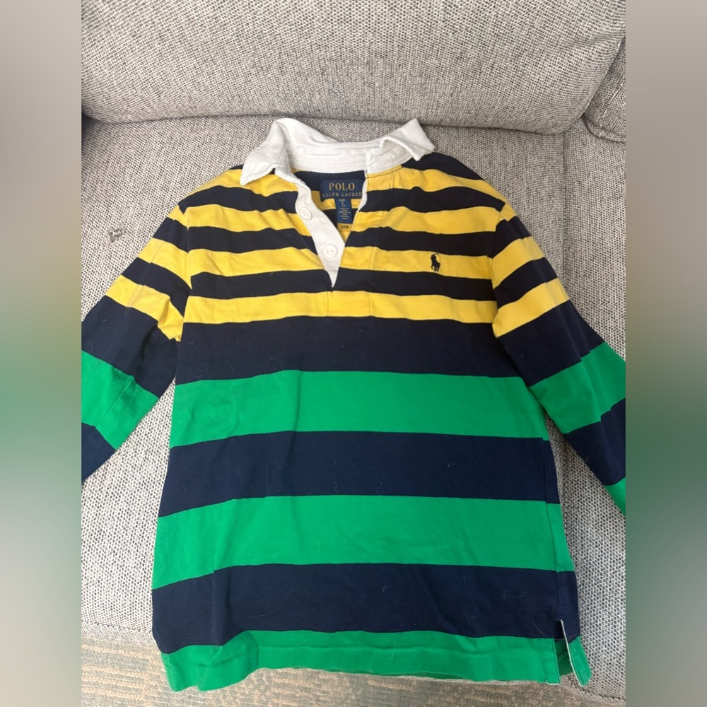 Boys polo Rugby shirt size 8